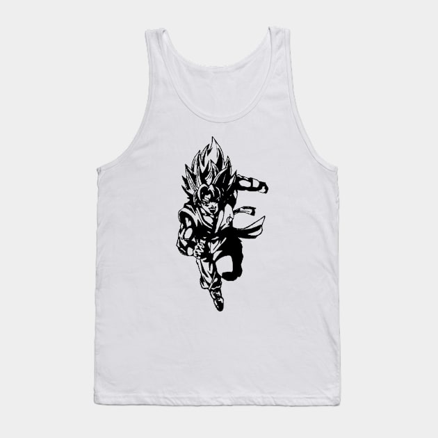 Goku Tank Top by isaac_rivera__